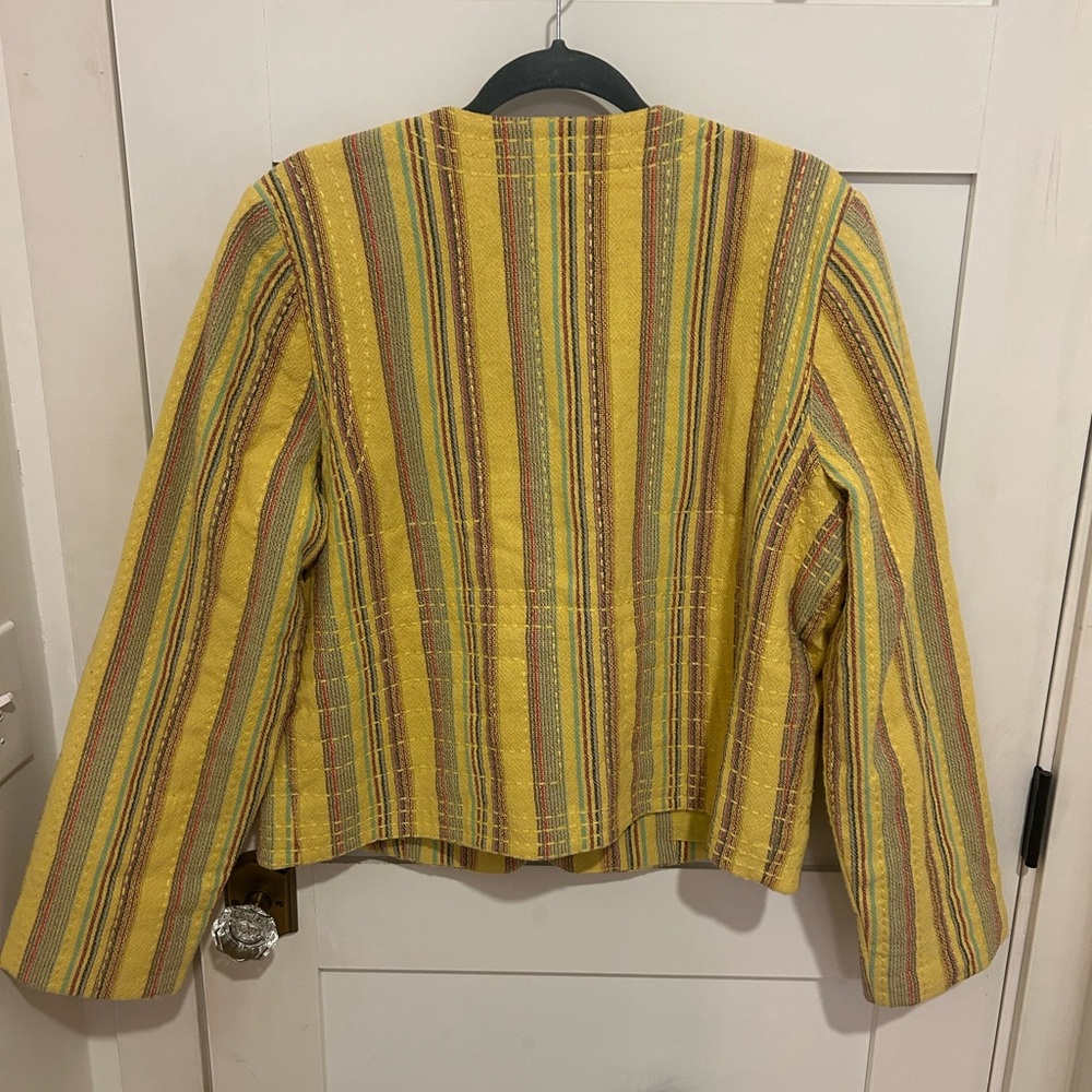 NWT Kantha Free People Multicolor Striped Jacket - Picture 2 of 16
